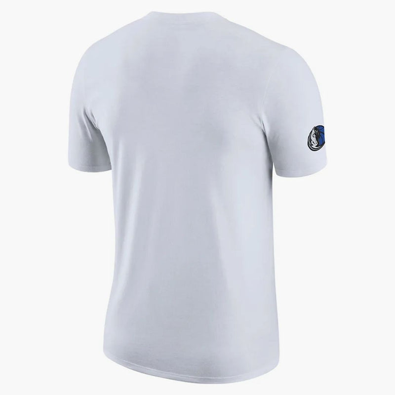 Jordan Nba Dallas Mavericks Essentials Statement T-shirt White