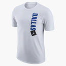 Jordan Nba Dallas Mavericks Essentials Statement T-shirt White