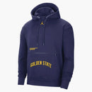 Jordan Nba Golden State Warriors Statement Edition Fleece Hoodie Purple