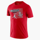 Jordan Nba Huston Rockets Essential Statement Dri-fit T-shirt Red