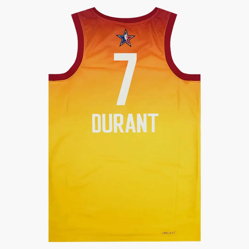 Jordan Nba Kevin Durant All Star 2023 Jersey Yellow/orange