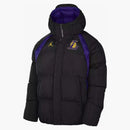 Jordan Nba Los Angeles Lakers Courtside Loose Fit Jacket Black/yellow/purple