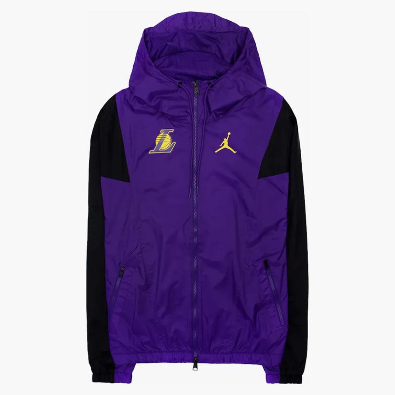Jordan Nba Los Angeles Lakers Courtside Statement Jacket Purple/yellow