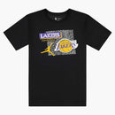 Jordan Nba Los Angeles Lakers Logo Dri-fit T-shirt Black