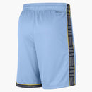 Jordan Nba Memphis Grizzlies Statement Edition Swingman Dri-fit Shorts Light Blue/dark Blue