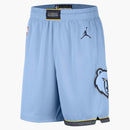Jordan Nba Memphis Grizzlies Statement Edition Swingman Dri-fit Shorts Light Blue/dark Blue