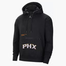Jordan Nba Phoenix Suns Courtside Statement Edition Fleece Loose Fit Hoodie Black