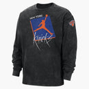 Jordan Nba Phoenix Suns Courtside Statement Long-sleeve T-shirt Black
