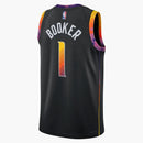 Jordan Nba Phoenix Suns Devin Booker Statement Edition Dri-fit Swingman Jersey Black/multicolor
