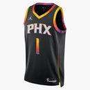Jordan Nba Phoenix Suns Devin Booker Statement Edition Dri-fit Swingman Jersey Black/multicolor