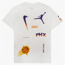 Jordan Nba Phoenix Suns Max 90 Loose Fit T-shirt White