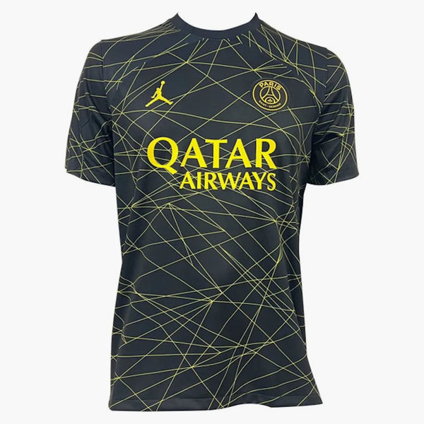 Jordan Paris Saint-germain 2023/24 Stadium Force Jersey Black/tour Yellow