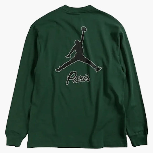 Jordan Paris Saint-germain L/s Tee Noble Green