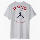 Jordan Paris Saint-germain Logo T-shirt White