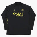 Jordan Paris Saint-germain Strike L/s Top Black/tour Yellow
