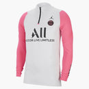 Jordan X Paris Saint Germain Strike Vaporknit L/s T-shirt White/pink/black