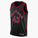 Jordan Pascal Siakam Toronto Raptors Dri-fit Jersey Black