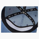 Jordan Pro Unstructured 5-panel Hat Blue Grey/white