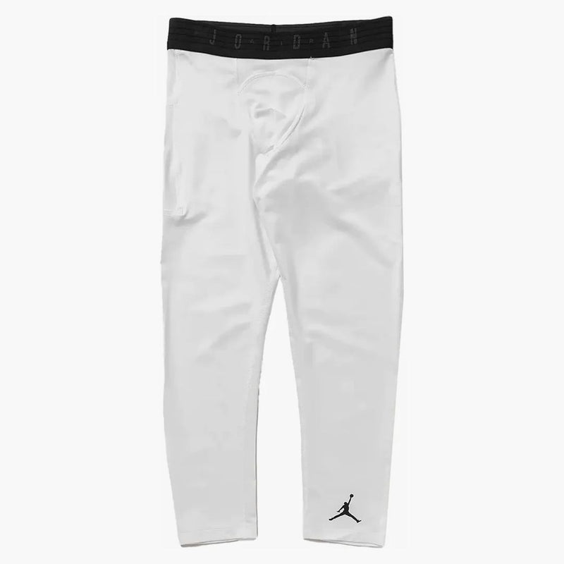 Jordan Sport 3/4 Length Dri-fit Tights White/black