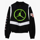 Jordan Sport Dna Knit Bomber Jacket Black/lime/white