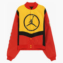 Jordan Sport Dna Knit Bomber Jacket Yellow/red/black