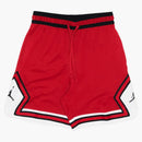 Jordan Sport Diamond Mesh Dri-fit Shorts Red/black/white