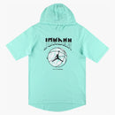 Jordan Sport Dri-fit Hooded T-shirt Mint/black/white
