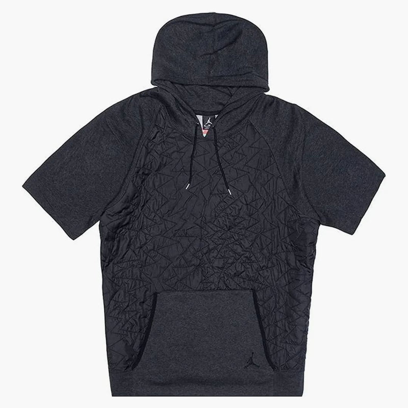 Jordan Vii Ss Quilted Fleece Pullover Hoodie Black