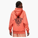 Jordan Womens Bephies Beauty Supply Pullover Hoodie Lt Wild Mango