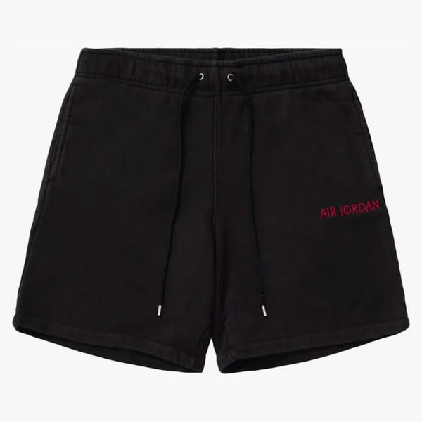 Jordan Wordmark Fleece Shorts Black