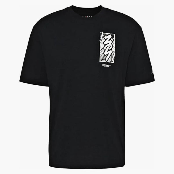 Jordan Zion Dri-fit S/s T-shirt Black