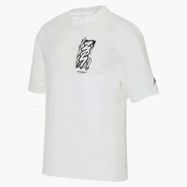 Jordan Zion Dri-fit Short-sleeve T-shirt White