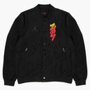 Jordan Zion Flight Bomber Jacket Black/red/yellow