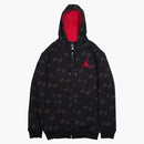 Jordan Zip-up Hoodie Jacket Black