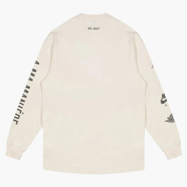 Jordan X A Ma Maniere L/s T-shirt Natural