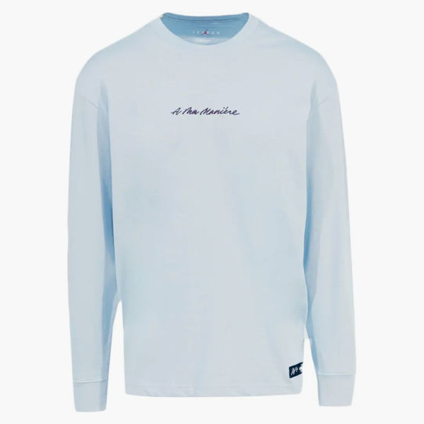 Jordan X A Ma Maniere L/s Tee Obsdian Mist