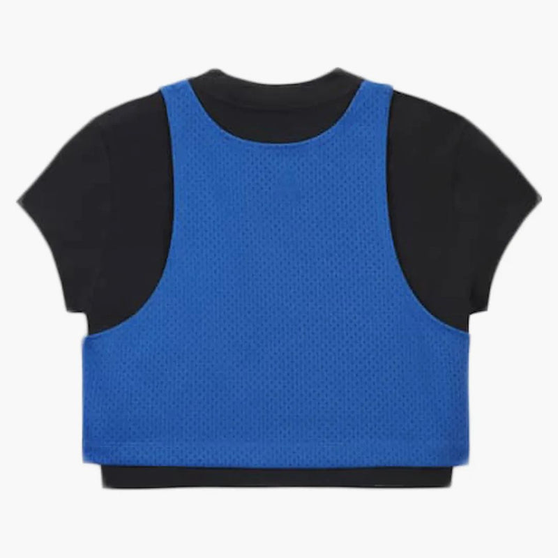 Jordan X Aleali May Layered Top Black/blue