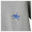 Jordan X Awake Ny Fleece Hoodie Heather Grey/black/game Royal