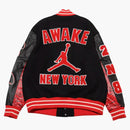 Jordan X Awake Ny Varsity Jacket University Red/black