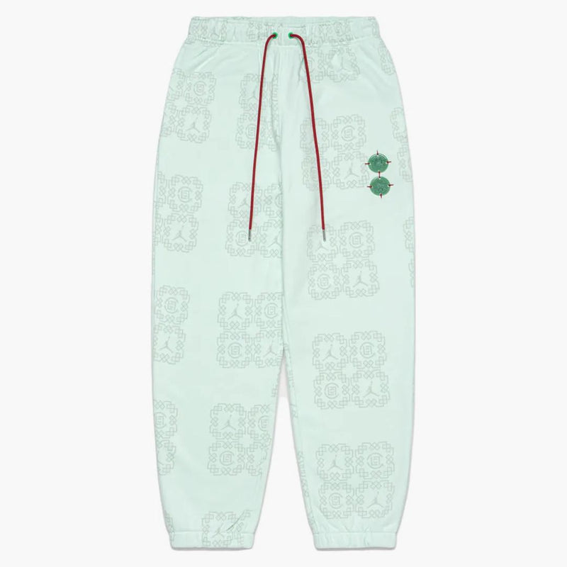 Jordan X Clot Jade Fleece Sweatpants (asia Sizing) Barely Green