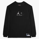 Tričko Jordan X Fragment L/S Black