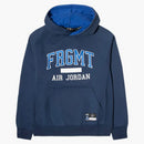 Jordan X Fragment pullover Hoodie Navy/Sport Royal/White