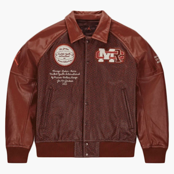 Jordan X Maison Chateau Rouge Jacket (asia Sizing) Brown