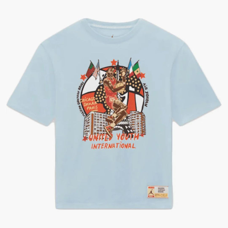 Jordan X Maison Chateau Rouge T-shirt Blue