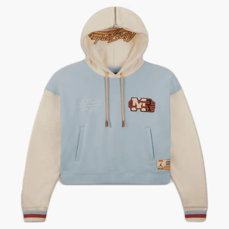 Jordan X Maison Chateau Rouge Women's Fleece Top Hoodie (asia Sizing) Blue