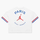 Jordan X Psg Women's S/s Top White/university Red