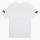 Jordan X Paris Saint-germain Logo Tee White/royal/red