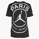 Jordan X Paris Saint-germain Logo T-shirt Black/white
