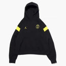 Jordan X Paris Saint-germain Womens Hoodie (asia Sizing) Black/tour Yellow
