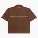 Jordan X Solefly Barista Shirt Cacao Wow/fossil